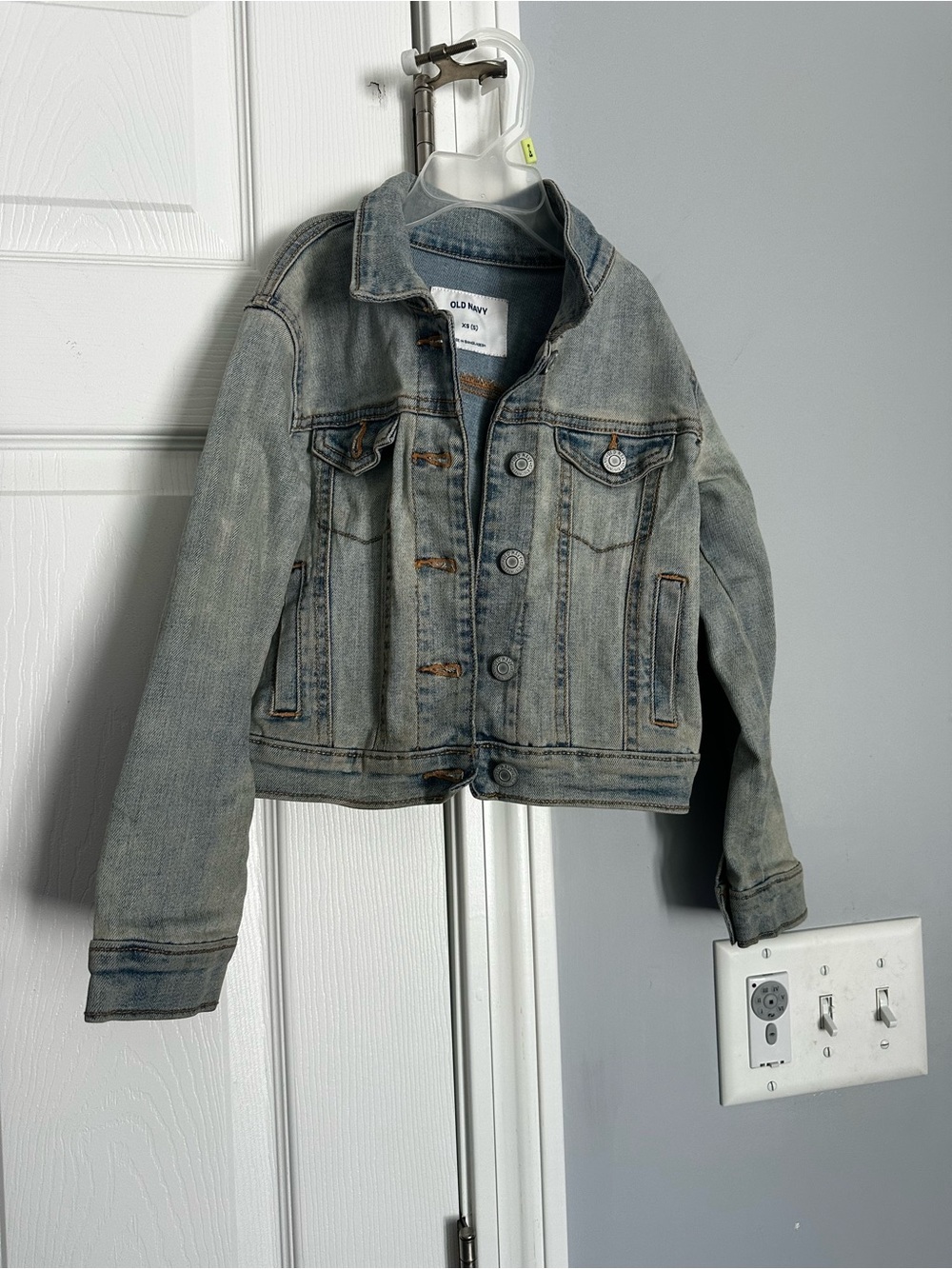 Old Navy Light Wash Kids Denim Jacket - Light Blue